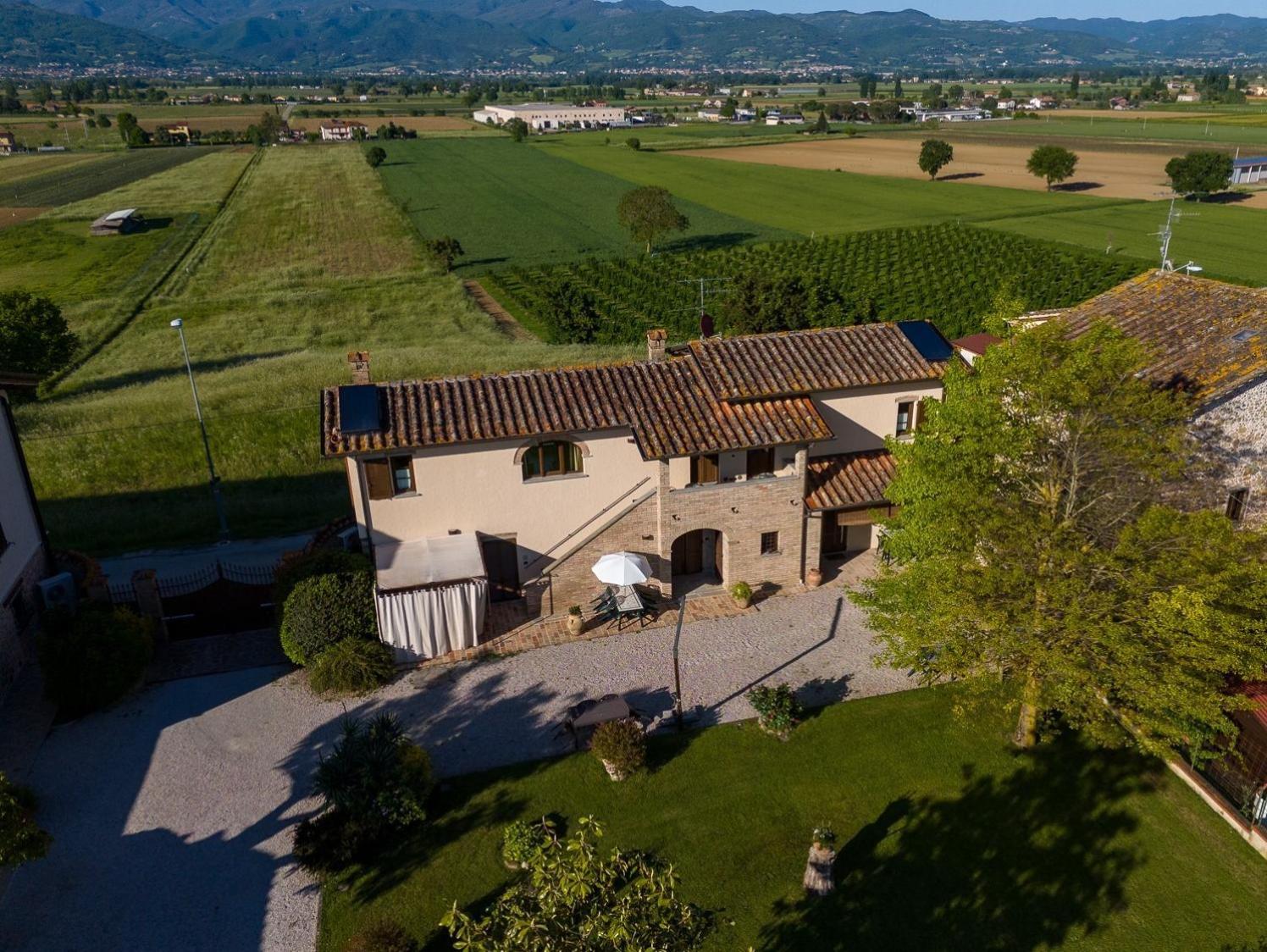 Podere Casenove Citerna Exteriér fotografie