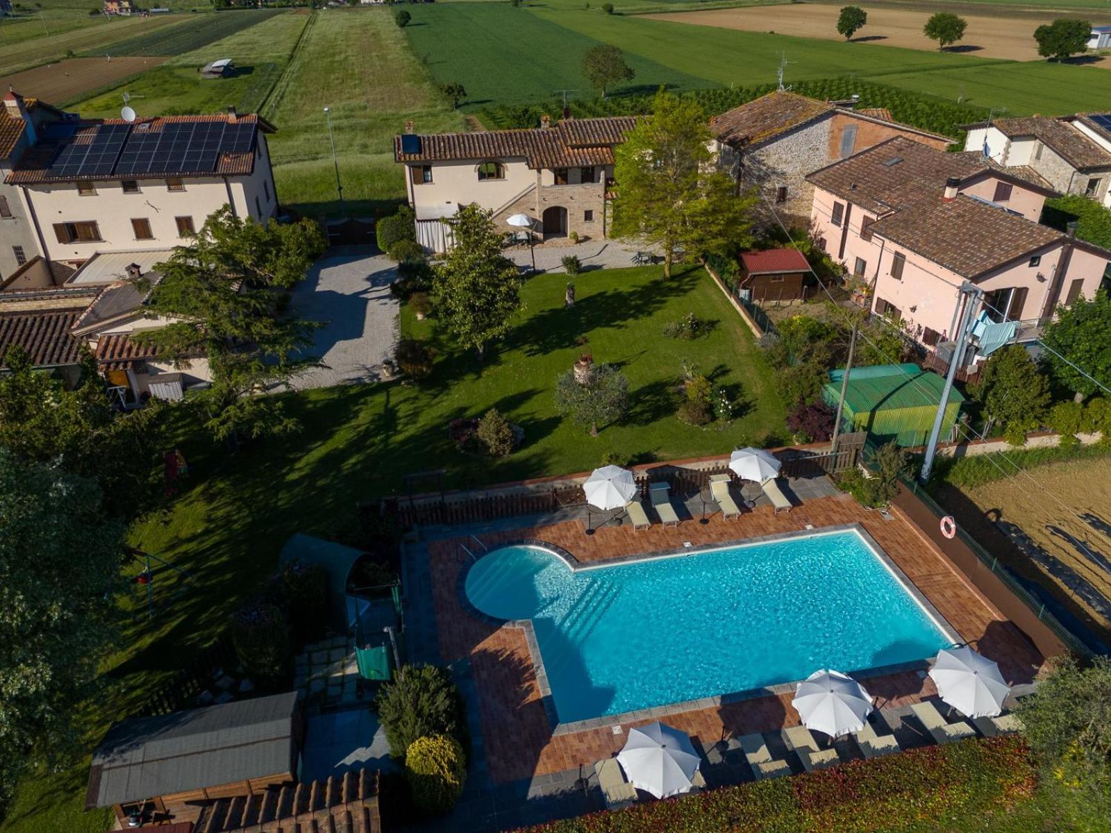 Podere Casenove Citerna Exteriér fotografie